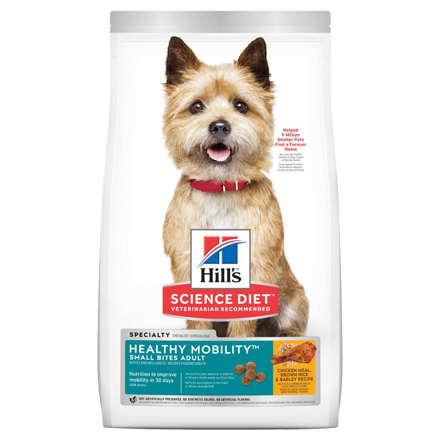 Picture of Hills Science Diet Healthy Mobility Adult Small Bites Dog Food- 4lb/1.81kg