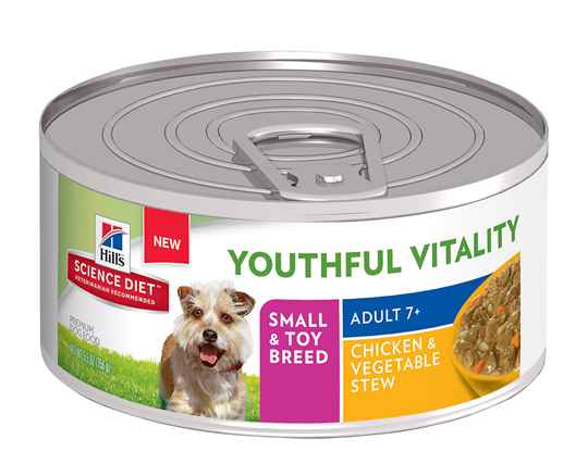 Picture of CANINE SCI DIET ADULT 7+ SENIOR VITALITY SB CHICK & VEG STEW - 24 x 5.5oz