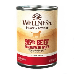 Picture of CANINE WELLNESS GF 95% Beef  Mixer / Topper - 12 x 13.2oz cans