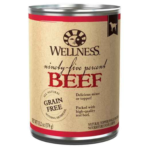 Picture of CANINE WELLNESS GF 95% Beef  Mixer / Topper - 12 x 13.2oz cans