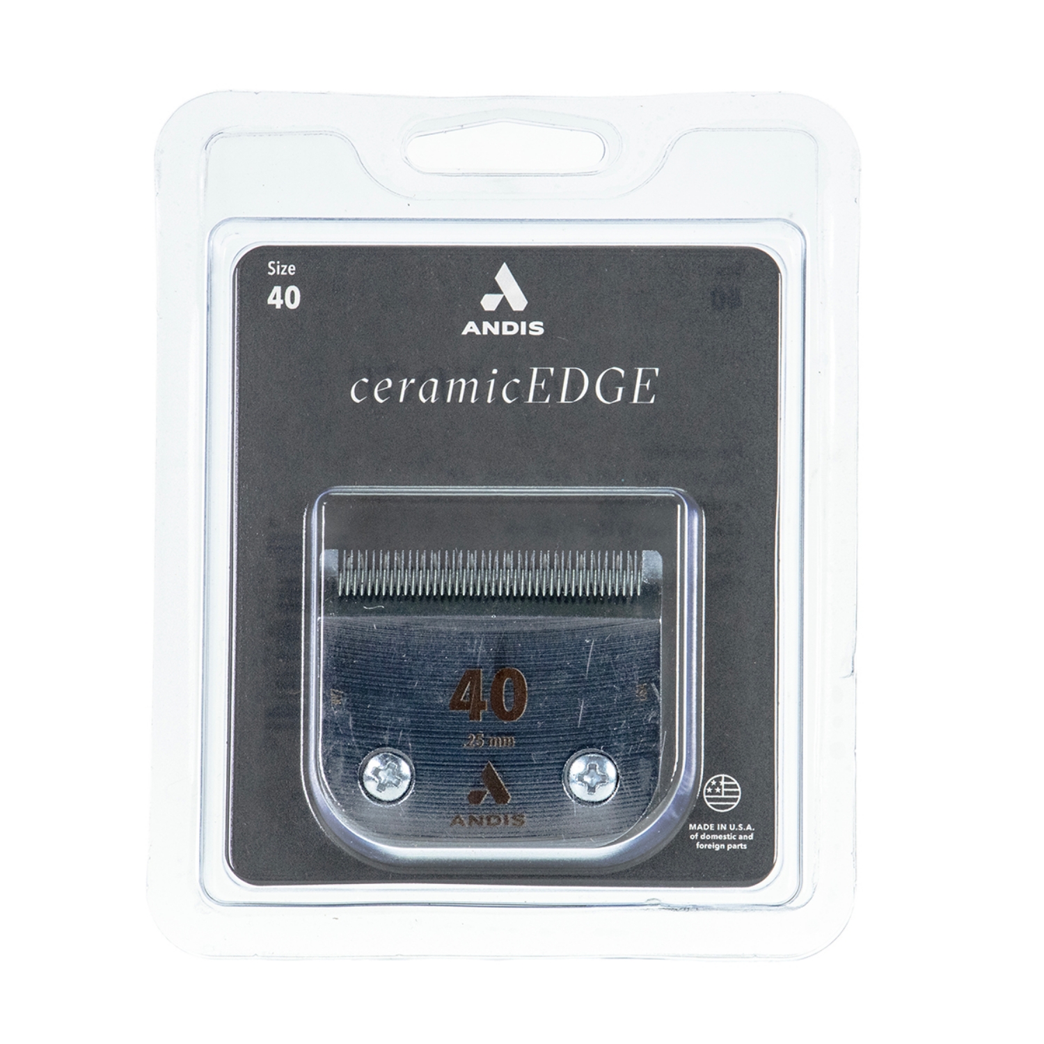 Picture of CLIPPER BLADE ANDIS #40 CeramicEdge - 0.25mm (64265)