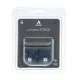 Show details for CLIPPER BLADE ANDIS #40 CeramicEdge - 0.25mm (64265)  Picture of CLIPPER BLADE ANDIS #40 CeramicEdge - 0.25mm (64265)