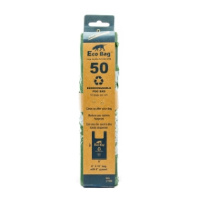 Show details for PET WASTE ECOBAG DISPOSAL BAGS Biodegradable (J1102b) - 50/roll Picture of PET WASTE ECOBAG DISPOSAL BAGS Biodegradable (J1102b) - 50/roll