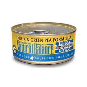 Picture of FELINE NATURAL BALANCE LID Green Pea & Duck - 24 x 5.5oz cans