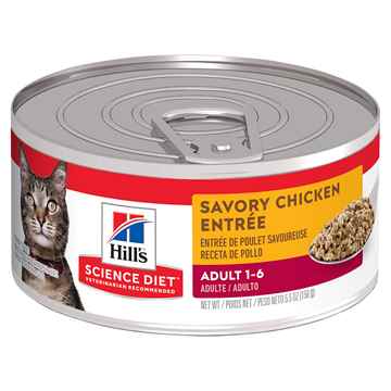 Picture of FELINE SCI DIET ADULT CHICKEN ENTREE - 24 x 155gm cans