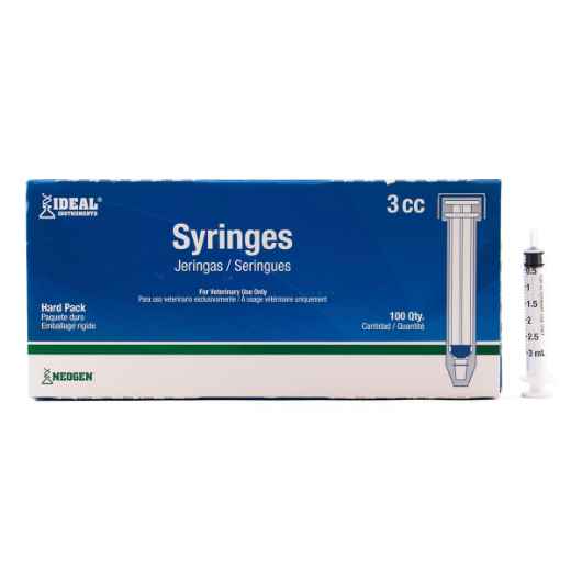 Picture of SYRINGE IDEAL DISP 3cc LUER SLIP TIP(HP) - 100's