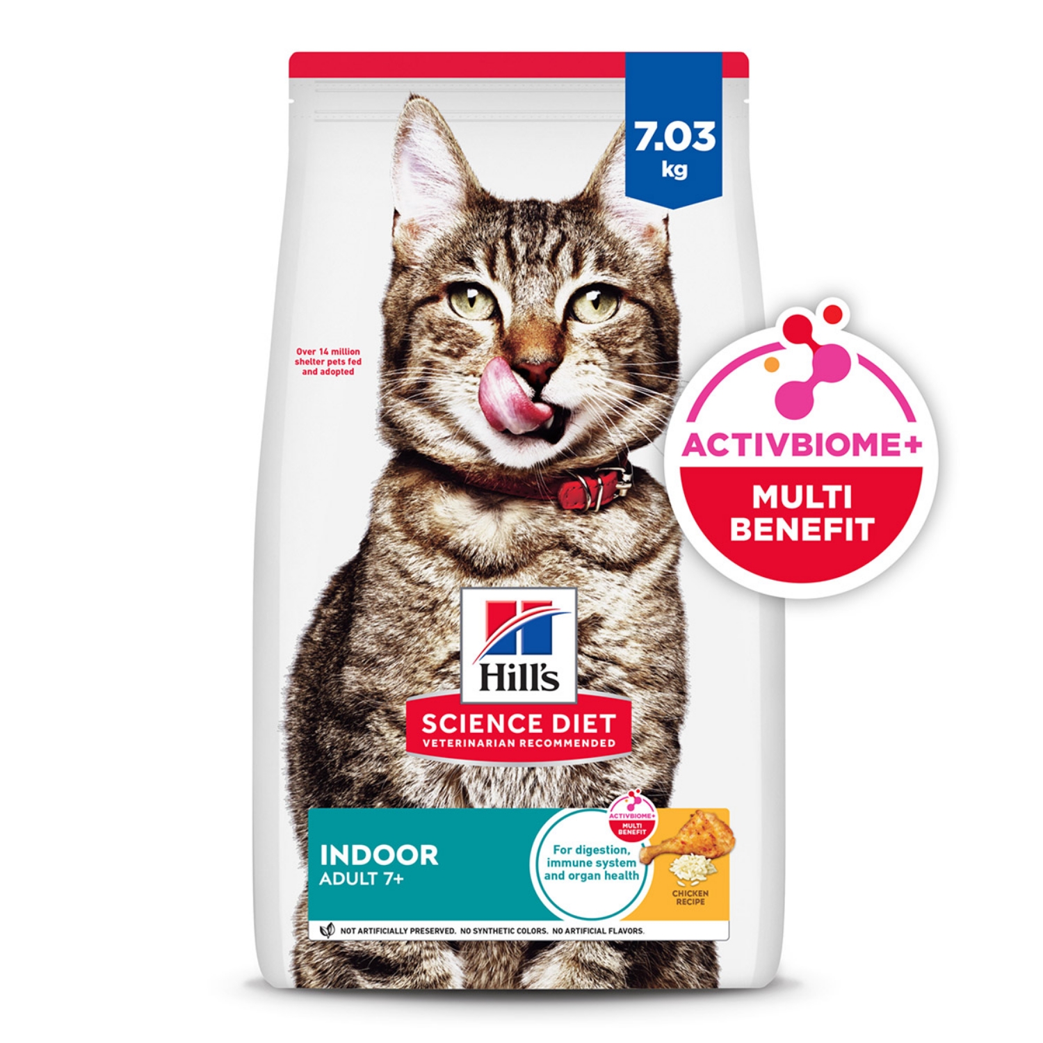 Picture of Feline Science Diet Indoor Cat Adult 7+ - 15.5lb/7.02kg