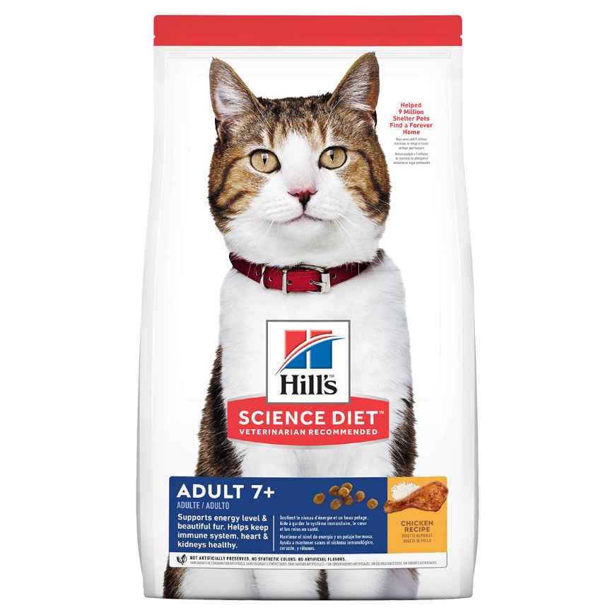 Picture of FELINE SCIENCE DIET ADULT 7+   - 4lb / 1.81kg