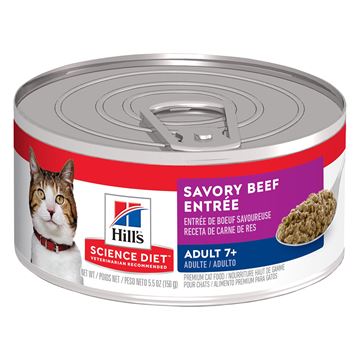 Picture of FELINE SCI DIET SENIOR BEEF - 24 x 156g cans(tp)