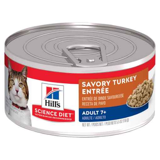 Picture of FELINE SCIENCE DIET SENIOR TURKEY - 24 x 156gm cans