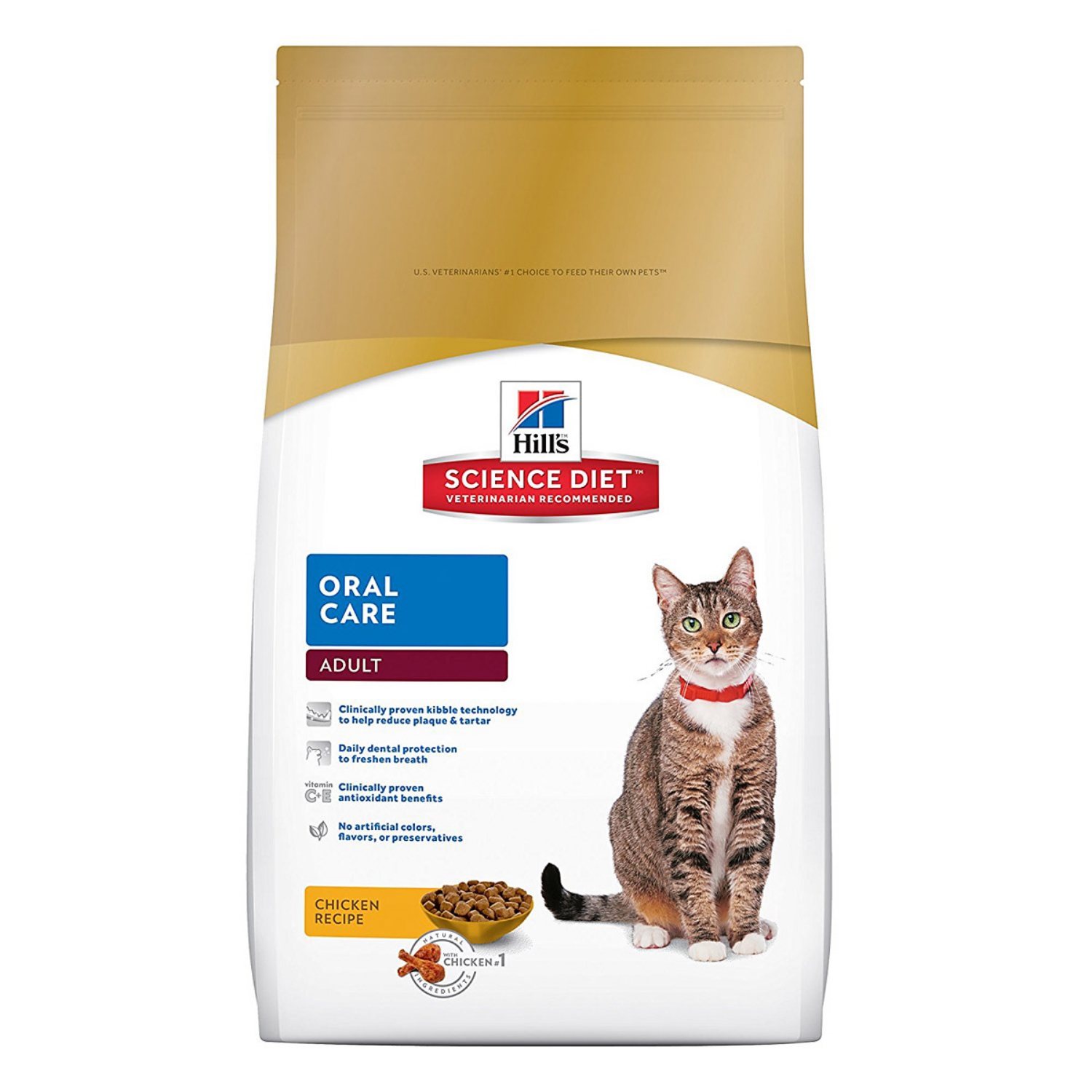 Picture of Feline Science Diet Oral Care - 15.5lb/7.02kg