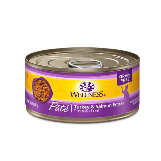 Picture of FELINE WELLNESS GF Pate Turkey & Salmon Entree - 24 x 5.5oz cans