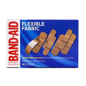 Picture of BAND-AID STRIPS ASSORTED FLEXIBLE FABRIC - 80s