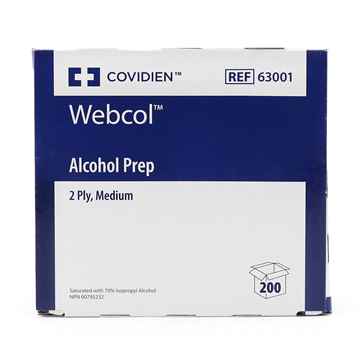 Picture of ALCOHOL PREPS WECOL - 200's