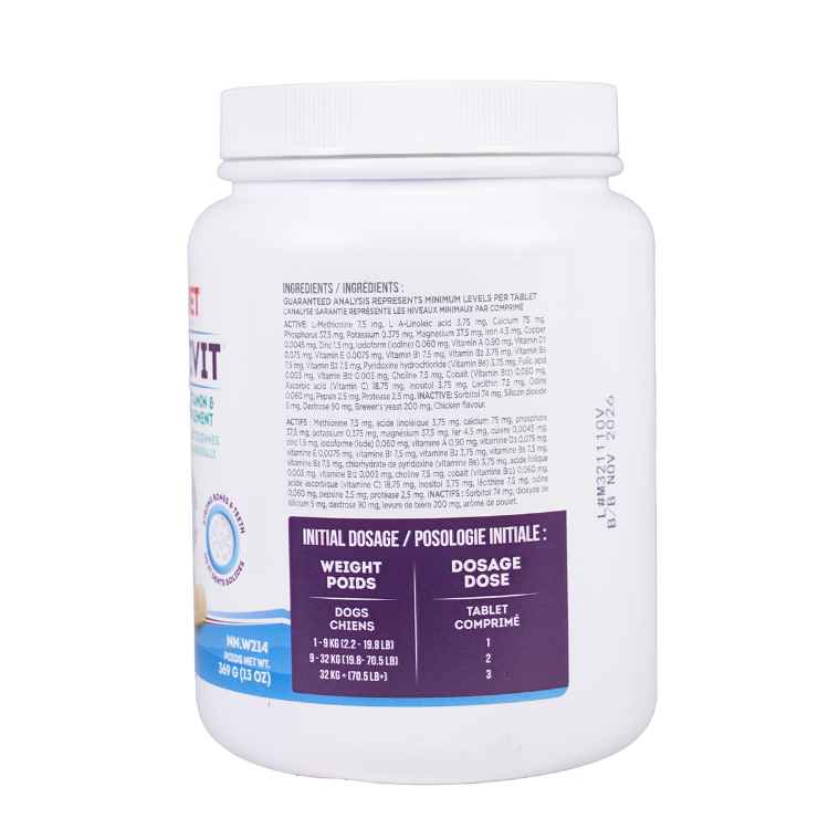 Picture of UBAVET MULTIVIT VITAMIN CHEW TABS FOR DOGS - 270's