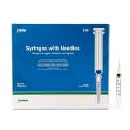 Picture of SYRINGE & NEEDLE IDEAL 3cc LL 25g x 5/8in (SP) - 100's