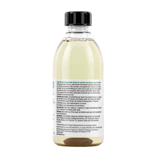 Picture of BREATHALYSER WATER ADDITIVE w/ GREEN TEA - 250ml 