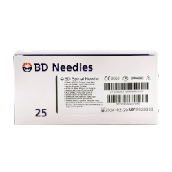 Picture of SPINAL NEEDLE DISP 22g x 31/2 in - 25's