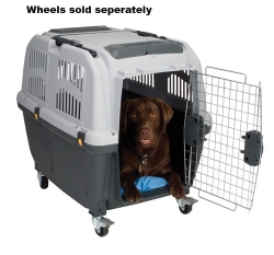 Picture of Midwest Pets SKUDO 2 (22-Inch) Airline Approved Pet Carrier | Cats & Small Dogs (7-12lbs) - 55cm x 36cm x 35cm