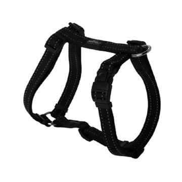 Picture of HARNESS ROGZ UTILITY "H" HARNESS SNAKE Black - Medium(d)