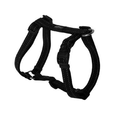Picture of HARNESS ROGZ UTILITY "H" HARNESS NITELIFE Black - Small(d)