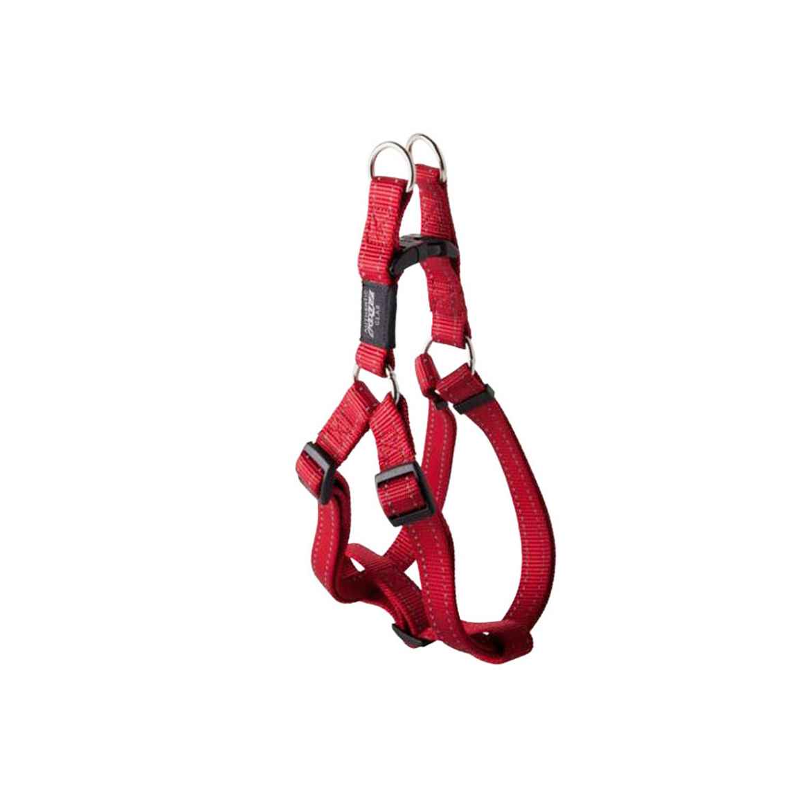 Picture of HARNESS CANINE ROGZ UTILITY STEP IN HARNESS Lumberjack Red - X Large