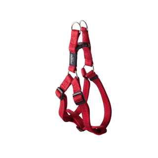 Picture of HARNESS CANINE ROGZ UTILITY STEP IN HARNESS Lumberjack Red - X Large