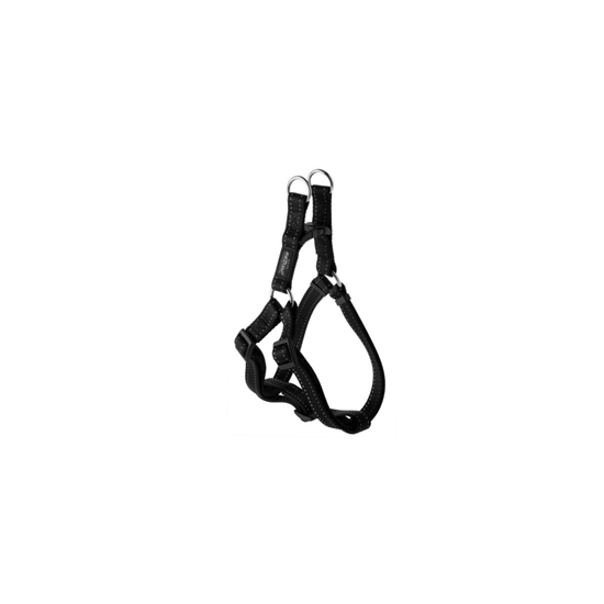 Picture of HARNESS CANINE ROGZ UTILITY STEP IN HARNESS Lumberjack Black - X Large