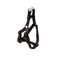 Picture of HARNESS CANINE ROGZ UTILITY STEP IN HARNESS Fanbelt Chocolate -  Large