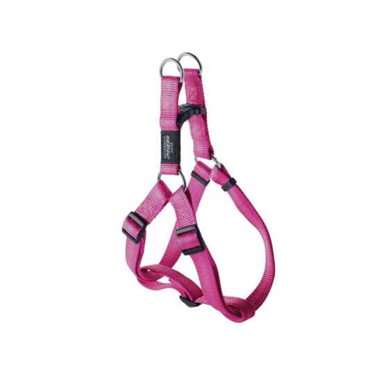 Picture of HARNESS ROGZ UTILITY STEP IN HARNESS Snake Pink - Medium