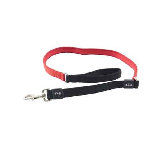 Picture of LEAD CANINE BUSTER Neoprene Bungee Red - 3/4in x 4ft