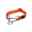 Show details for COLLAR CANINE ROGZ SNAKE OBEDIENCE HALF CHECK Orange - 5/8in x 12-18in Picture of COLLAR CANINE ROGZ SNAKE OBEDIENCE HALF CHECK Orange - 5/8in x 12-18in