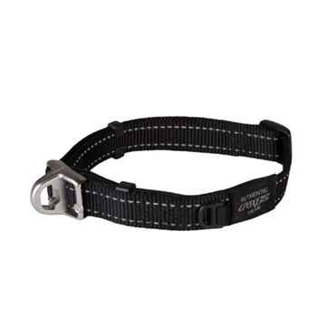 Picture of COLLAR ROGZ SAFETY CONTROL FANBELT Black -  3/4in x 13-19in(d)