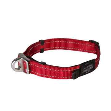 Picture of COLLAR ROGZ SAFETY CONTROL LUMBERJACK Red -  1in x 16.5-25in(d)