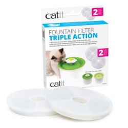 Picture of Catit Senses 2.0 Flower Fountain Water Softening Filter - 2/Pk