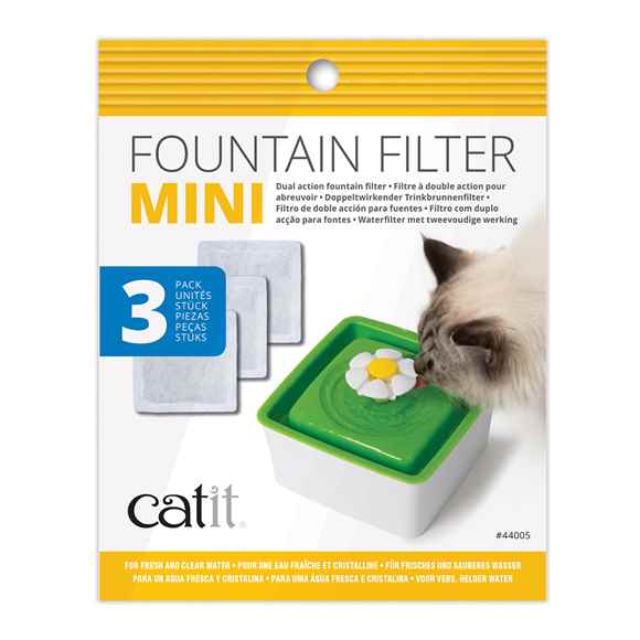 Picture of CATIT SENSES 2.0 MINI FLOWER FOUNTAIN Replacement Filters - 3/pk