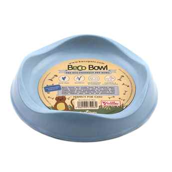 Picture of BOWL FELINE BECO BIODEGRADABLE Blue - 0.25 liters