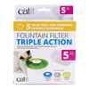 Picture of CATIT TRIPLE ACTION FOUNTAIN FILTER - 5 pack