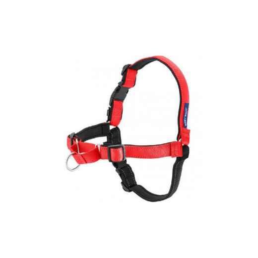 Picture of HARNESS CANINE EASY WALK DELUXE NO PULL Rose Red - Large