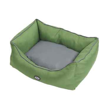 Picture of PET BED Buster Soft Sofa Style Artichoke Green / Grey - 18in x 24in