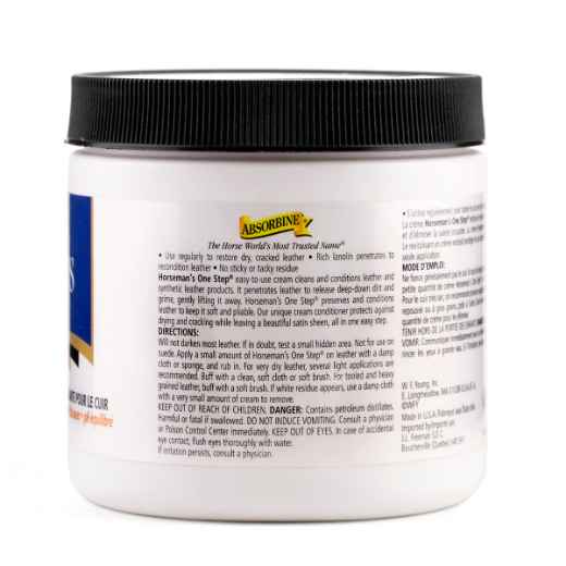 Picture of ABSORBINE HORSEMAN'S ONE STEP LEATHER CREAM - 425g / 15oz