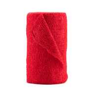 Picture of POWERFLEX EQUINE BANDAGE Red - 4in x 5yds