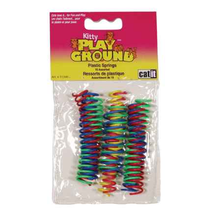 Picture of TOY CAT CATIT Long Plastic Springs (51396) - 10/pk