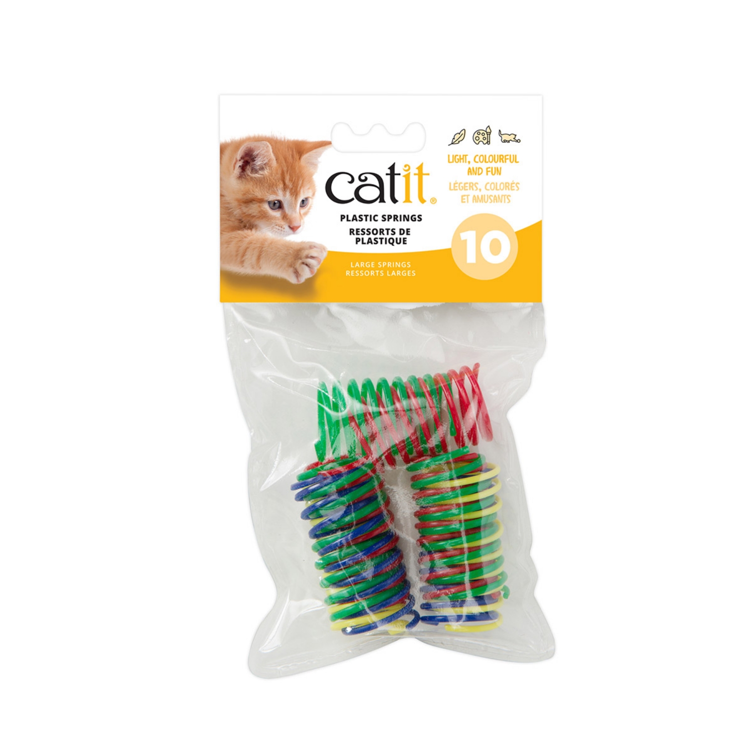 Picture of TOY CAT CATIT Large Plastic Springs (51937) - 10/pk