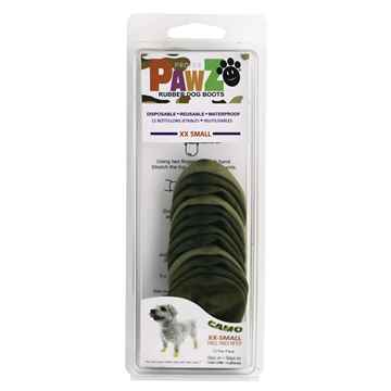 Picture of BOOTS PAWZ NATURAL RUBBER K/9 BOOTS XX Small Camo  - 12/pk