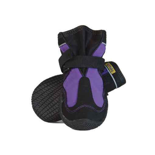 Picture of BOOTS MUTTLUK DOG SNOW MUSHERS Small/Med Purple - 2/pk