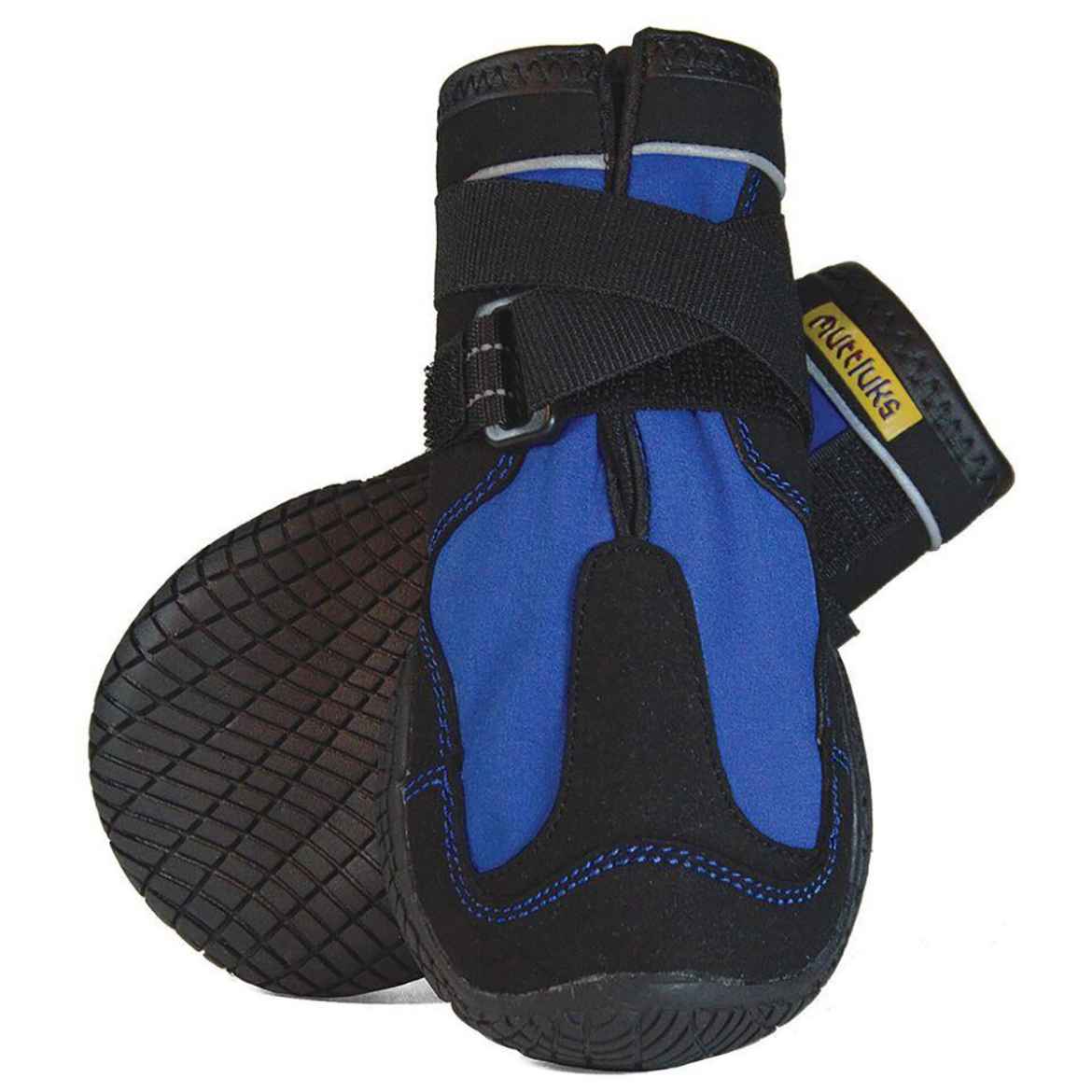 Picture of BOOTS MUTTLUK DOG SNOW MUSHERS Medium Blue - 2/pk