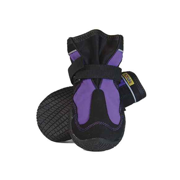 Picture of BOOTS MUTTLUK DOG SNOW MUSHERS Med/Lrg Purple - 2/pk