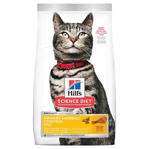 Picture of FELINE SCIENCE DIET ADULT URINARY & HAIRBALL - 7lb / 3.17kg