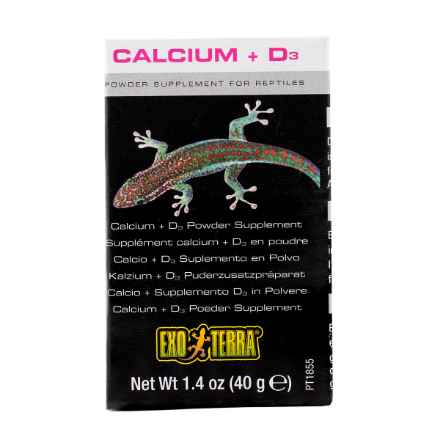 Picture of EXO TERRA CALCIUM & VIT D3 SUPPLEMENT (PT1855) - 1.4oz / 40g